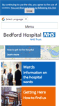 Mobile Screenshot of bedfordhospital.nhs.uk